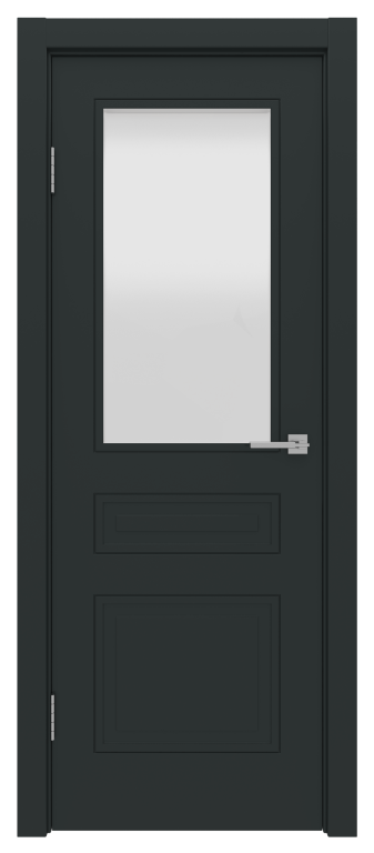 Двери ISTOKDOORS Duo 406 стекло мателюкс - Фото №1