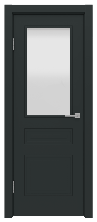 Двери ISTOKDOORS Duo 406 стекло мателюкс - Фото №1