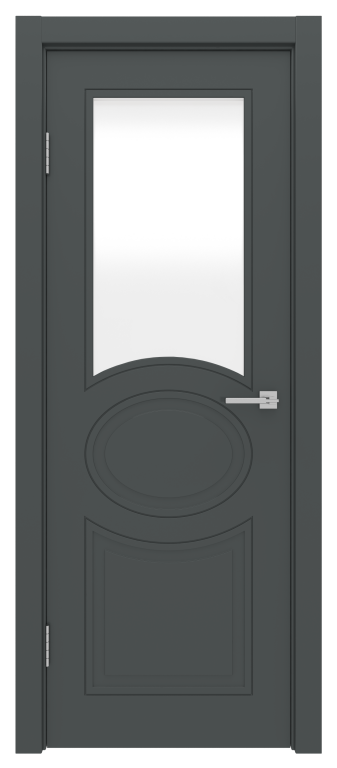 Двери ISTOKDOORS Duo 407 стекло мателюкс - Фото №1