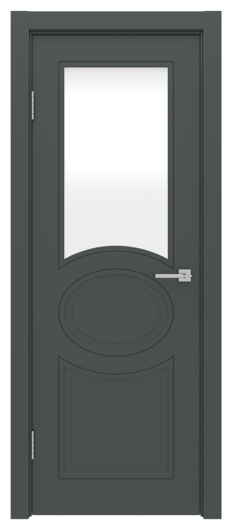 Двери ISTOKDOORS Duo 407 стекло мателюкс - Фото №1