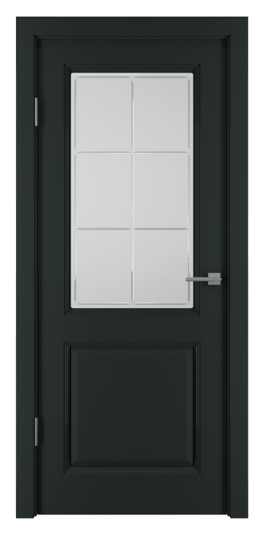Двери ISTOKDOORS Стандарт-3 стекло гравировка - Фото №1