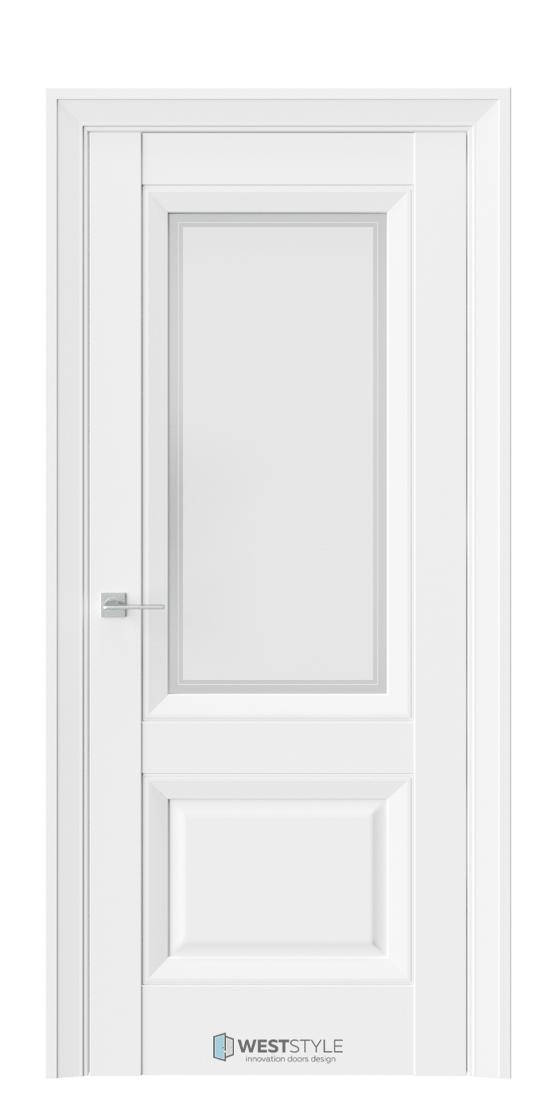 Двері WestStyle Palladium PL 4F скло 1 - Фото №1
