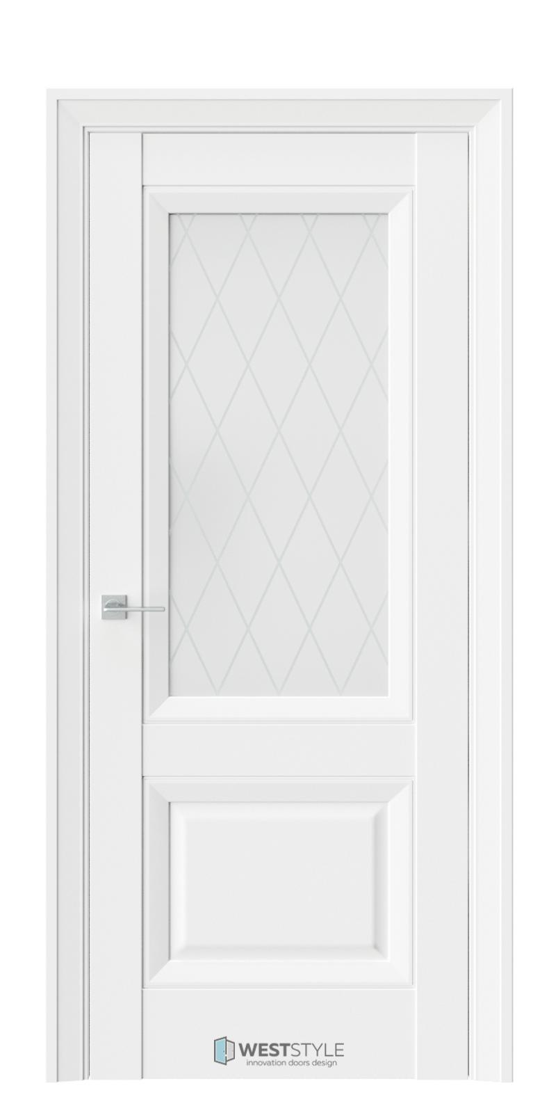 Двері WestStyle Palladium PL 4F скло 1 - Фото №2
