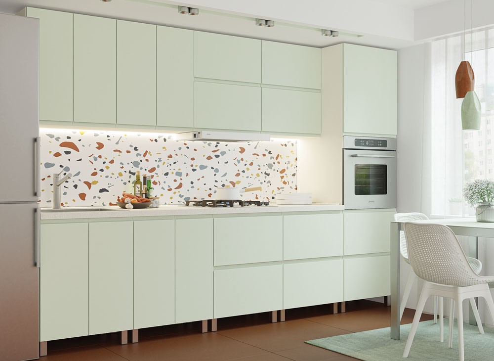 Кухня «INTERNO» фарбовані фасади - Фото №13