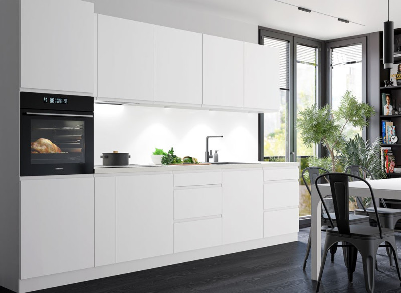 Кухня «INTERNO» фарбовані фасади - Фото №12