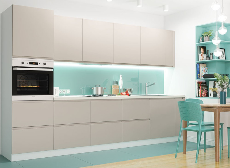 Кухня «INTERNO» фарбовані фасади - Фото №11