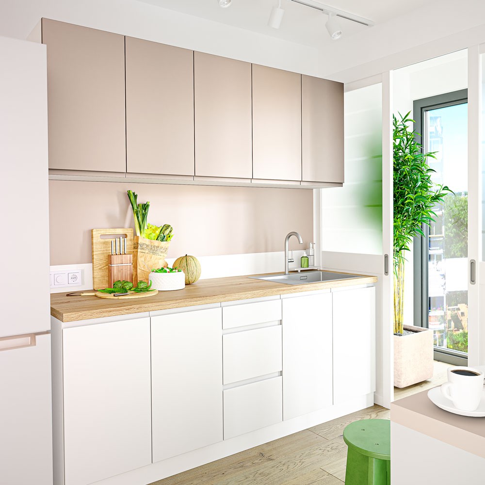 Кухня «INTERNO» фарбовані фасади - Фото №8