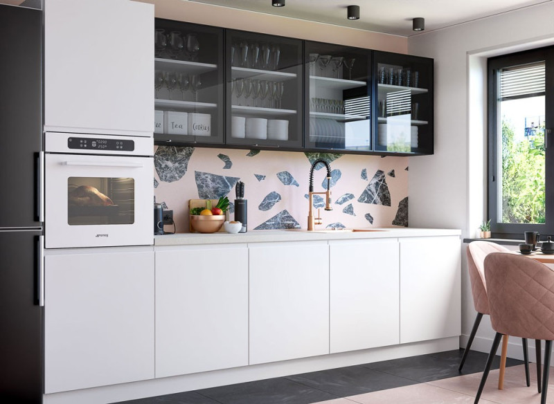 Кухня «FLAT» фарбовані фасади - Фото №2 Кухня «FLAT» фарбовані фасади - Фото №2