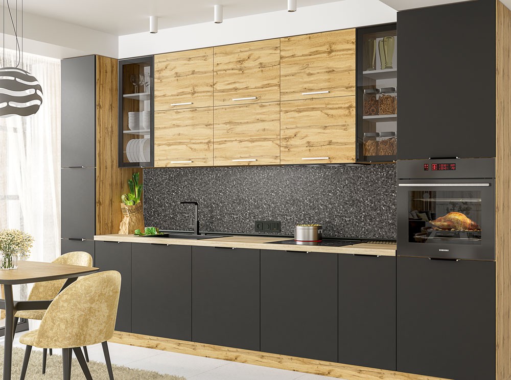 Кухня «FLAT» фарбовані фасади - Фото №5 Кухня «FLAT» фарбовані фасади - Фото №5