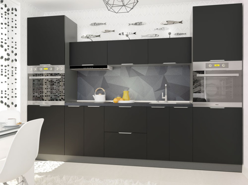 Кухня «FLAT» фарбовані фасади - Фото №8 Кухня «FLAT» фарбовані фасади - Фото №8