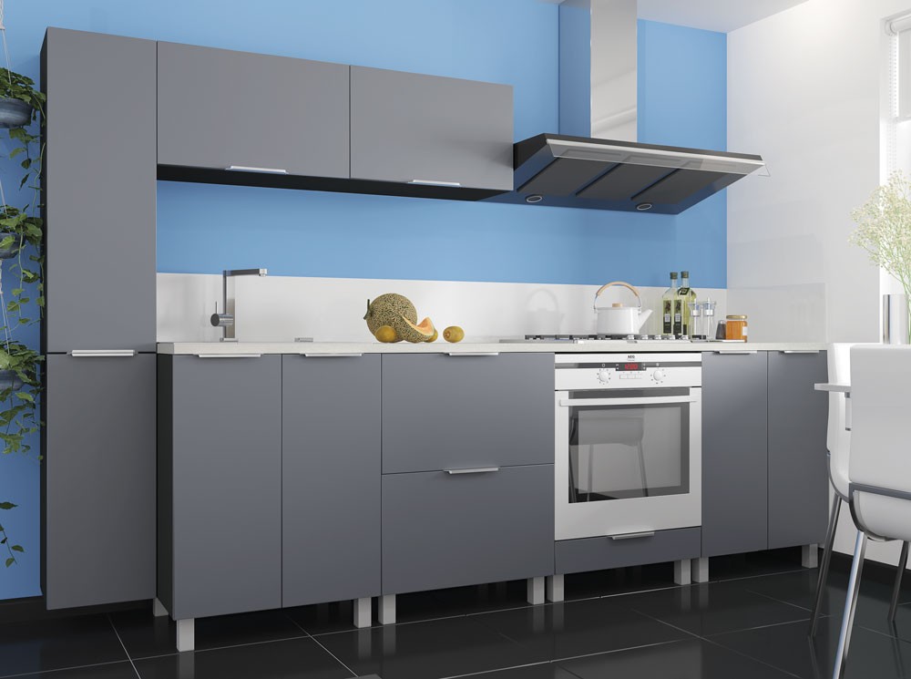 Кухня «FLAT» фарбовані фасади - Фото №9 Кухня «FLAT» фарбовані фасади - Фото №9