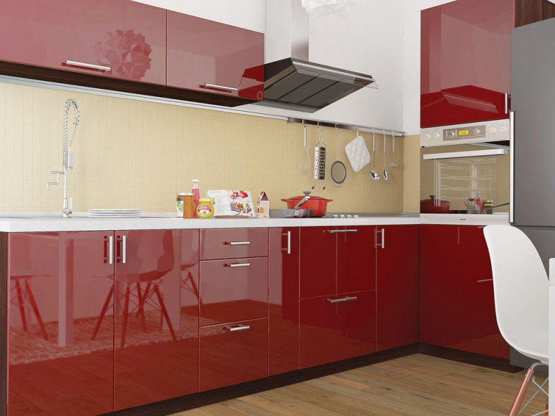 Кухня «Color-Мiх» фарбовані фасади - Фото №10 Кухня «Color-Мiх» фарбовані фасади - Фото №10