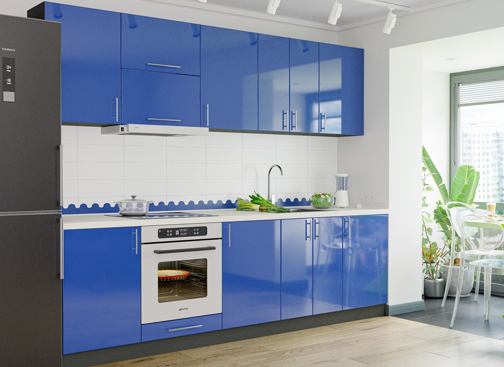 Кухня «Color-Мiх» фарбовані фасади - Фото №8 Кухня «Color-Мiх» фарбовані фасади - Фото №8