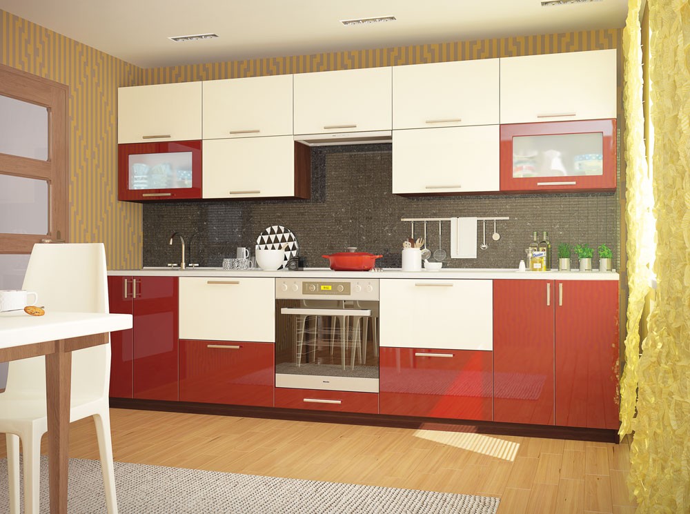 Кухня «Color-Мiх» фарбовані фасади - Фото №5 Кухня «Color-Мiх» фарбовані фасади - Фото №5