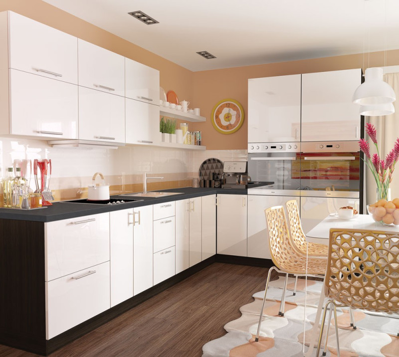 Кухня «Color-Мiх» фарбовані фасади - Фото №2 Кухня «Color-Мiх» фарбовані фасади - Фото №2