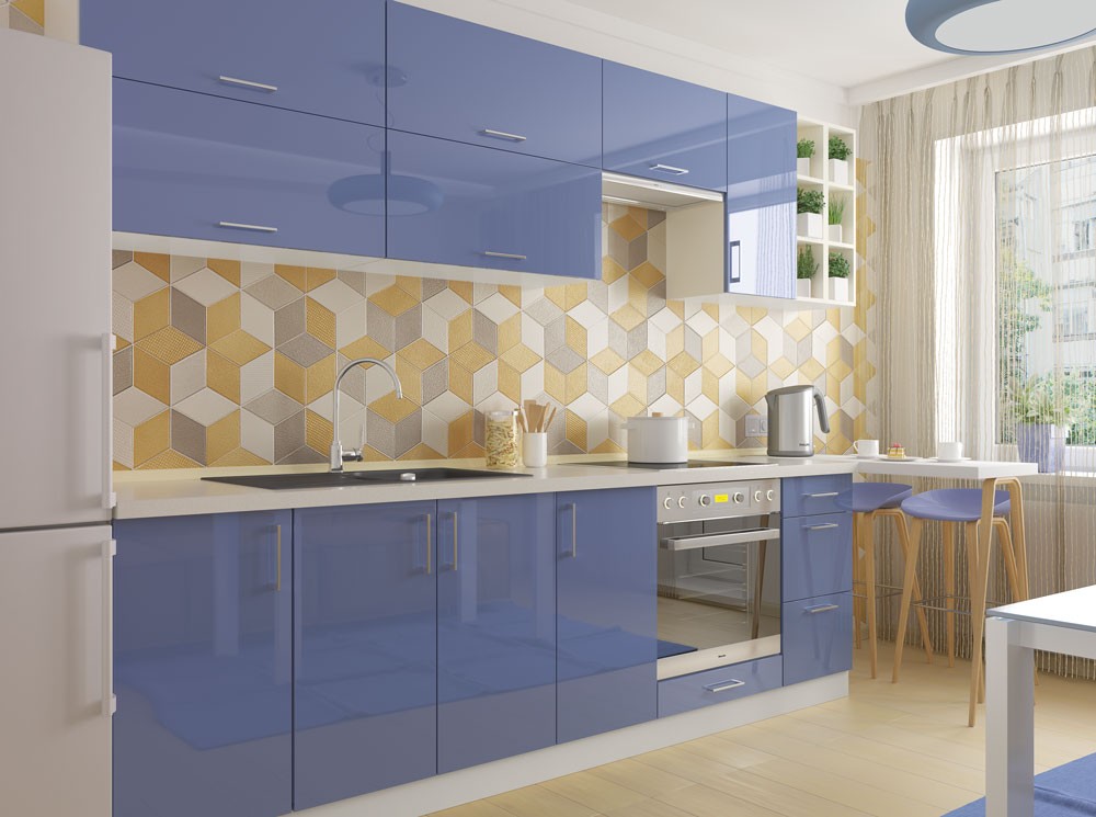 Кухня «Margo» фарбовані фасади - Фото №1 Кухня «Margo» фарбовані фасади - Фото №1