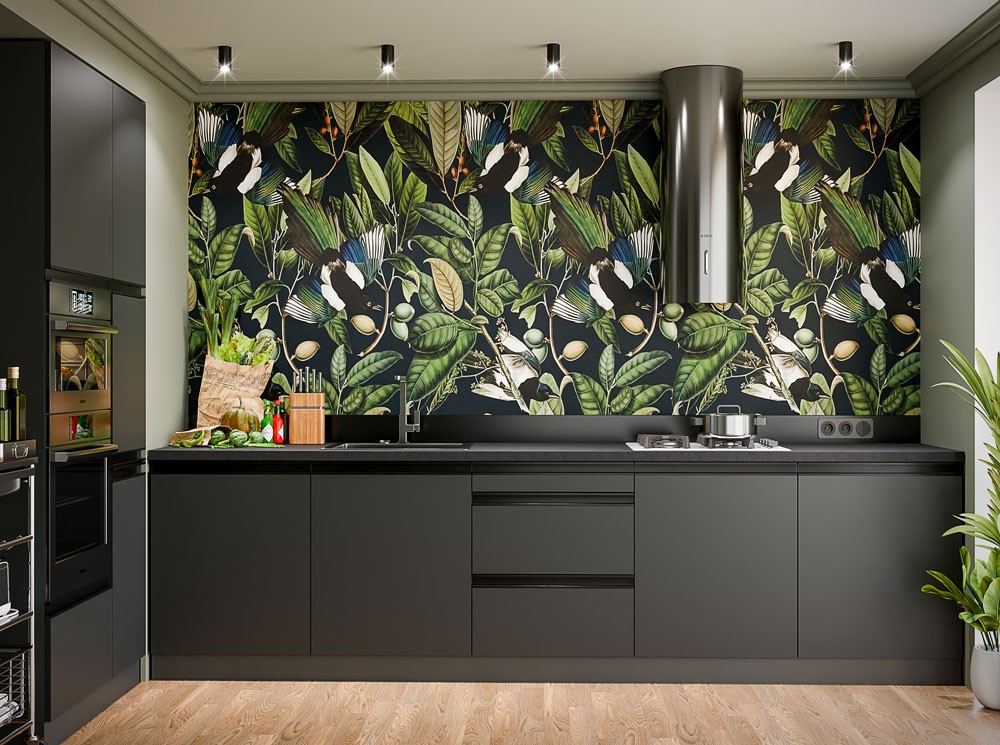 Кухня «GaMa» профільні фасади - Фото №1