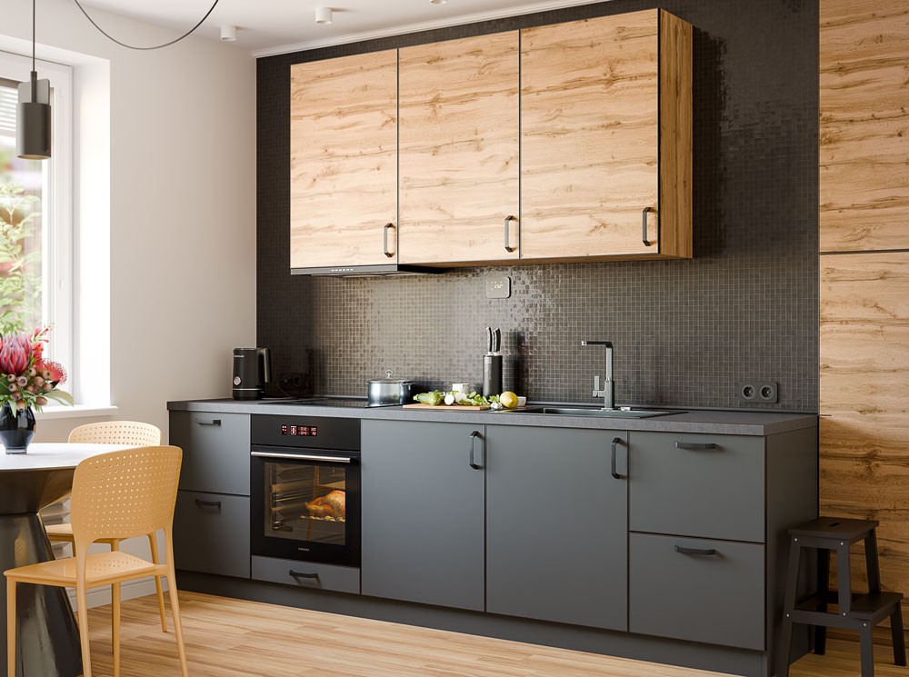 Кухня «Бета» профільні фасади - Фото №7