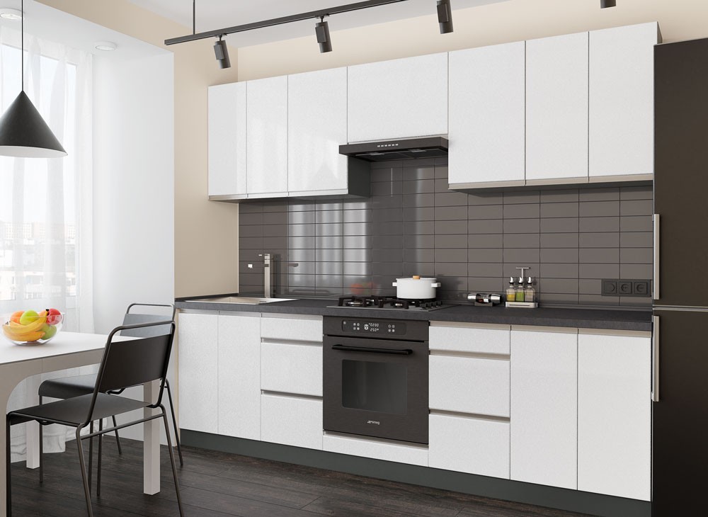 Кухня «RioLine» профильные фасады - Фото №2 Кухня «RioLine» профильные фасады - Фото №2