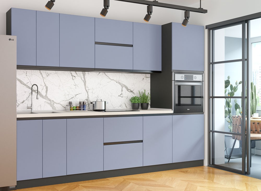 Кухня «RioLine» профильные фасады - Фото №3 Кухня «RioLine» профильные фасады - Фото №3