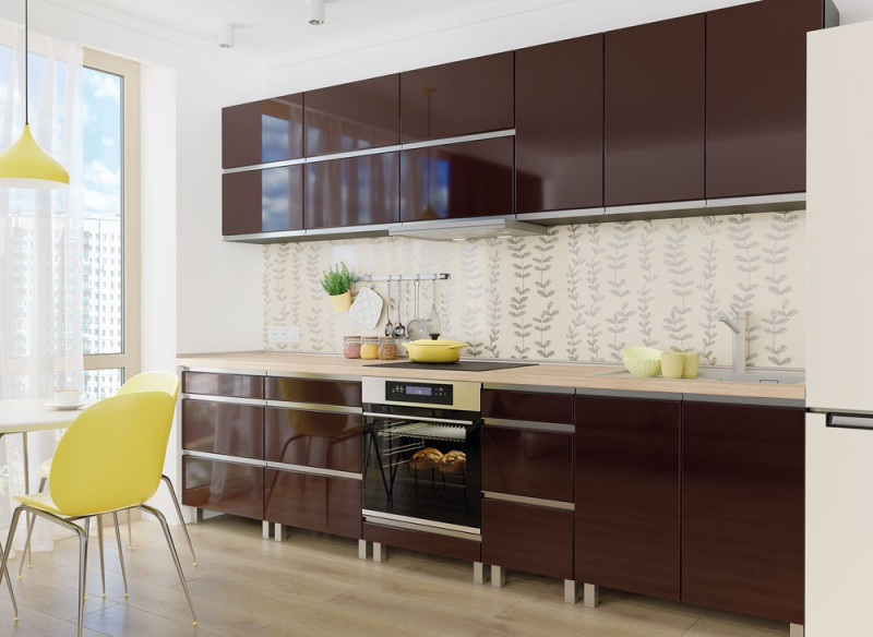 Кухня «RioLine» профильные фасады - Фото №4 Кухня «RioLine» профильные фасады - Фото №4