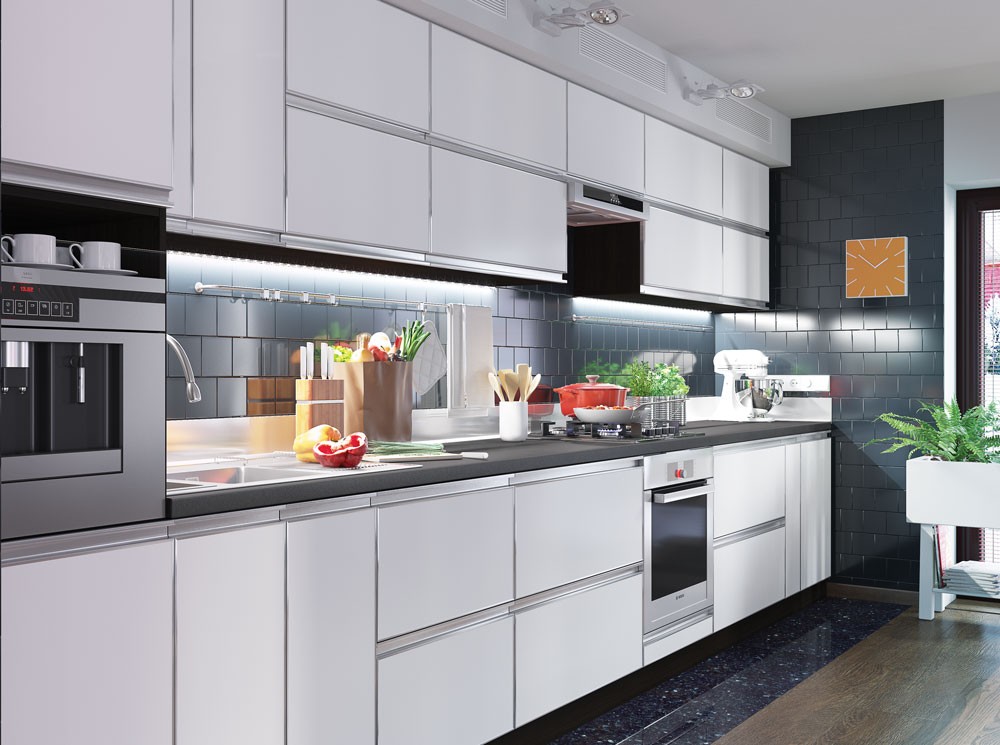 Кухня «Alta» профільні фасади - Фото №2