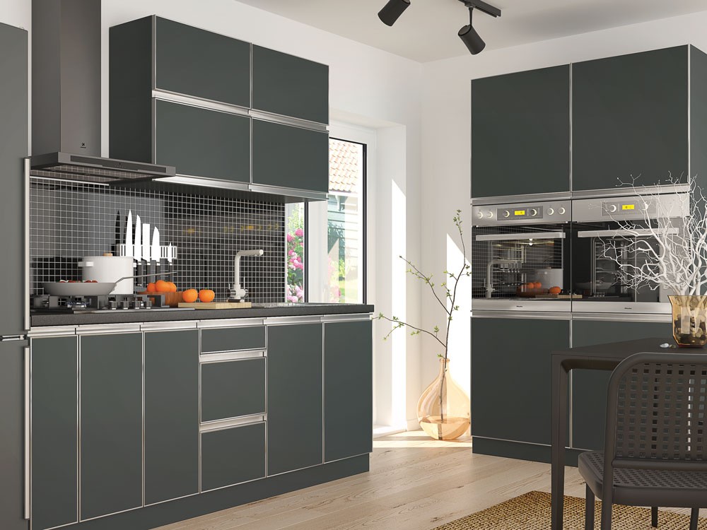 Кухня «Alta» профільні фасади - Фото №3