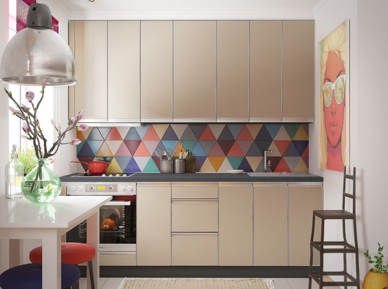 Кухня «Alta» профільні фасади - Фото №4