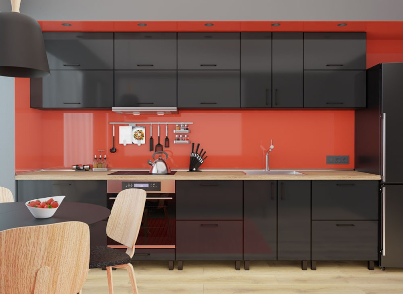 Кухня «M.Gloss» профільні фасади - Фото №3