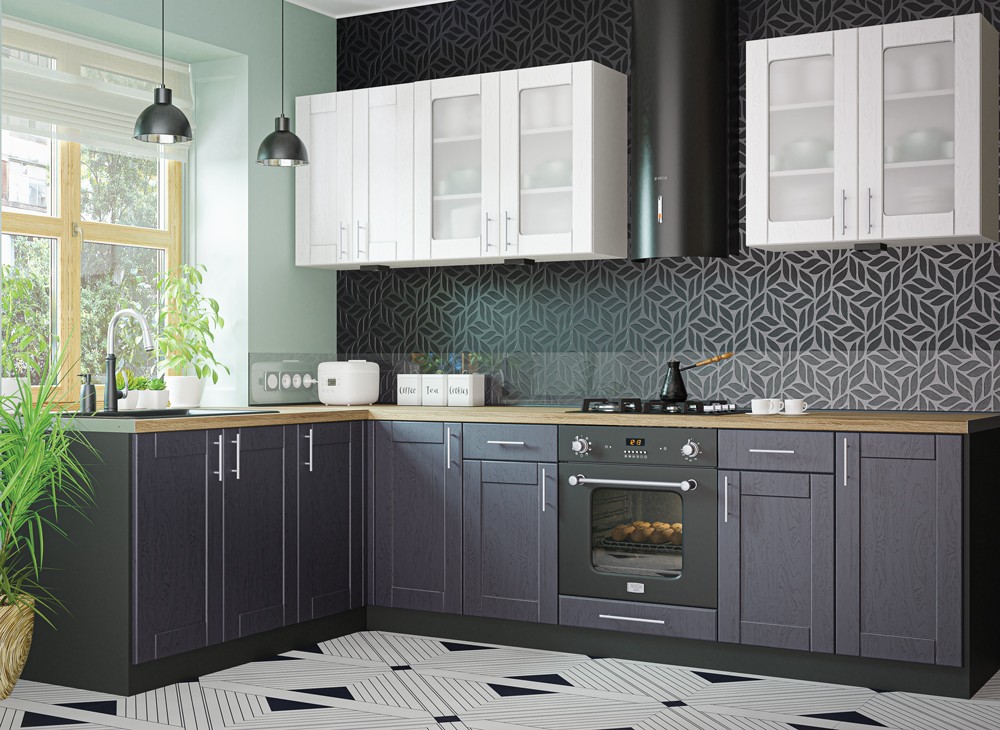 Кухня «Квадро» плівкові фасади - Фото №3