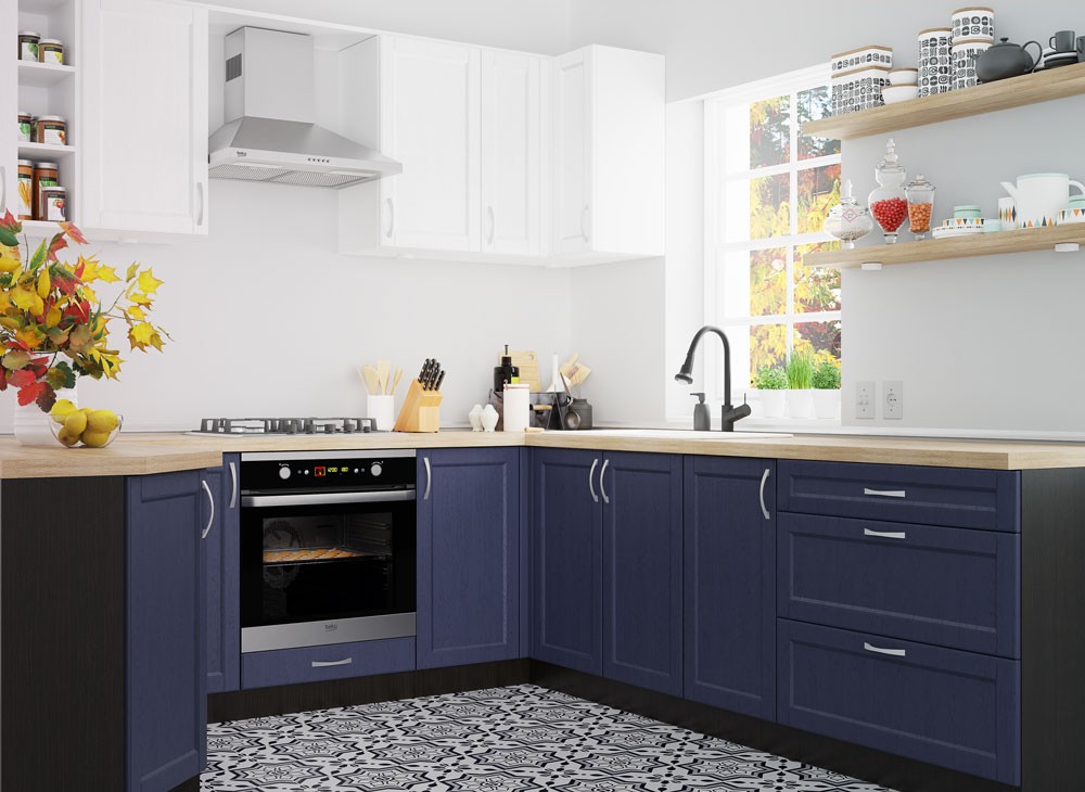 Кухня«Кредо» плівкові фасади - Фото №1