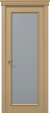 Двери ART DECO ART-01 стекло сатин - Фото №1