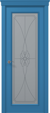Двери ART DECO ART-01 стекло бевелз - Фото №6