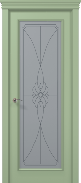 Двери ART DECO ART-01 стекло бевелз - Фото №5
