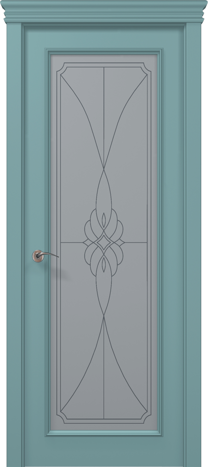 Двери ART DECO ART-01 стекло бевелз - Фото №4