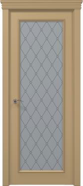 Двери ART DECO ART-01 стекло оксфорд - Фото №1