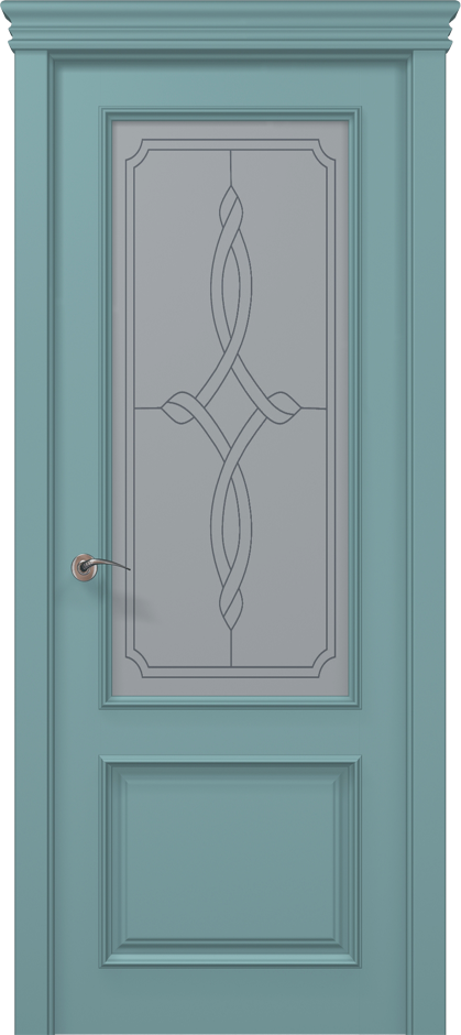 Двері ART DECO ART-02 скло бевелз - Фото №4