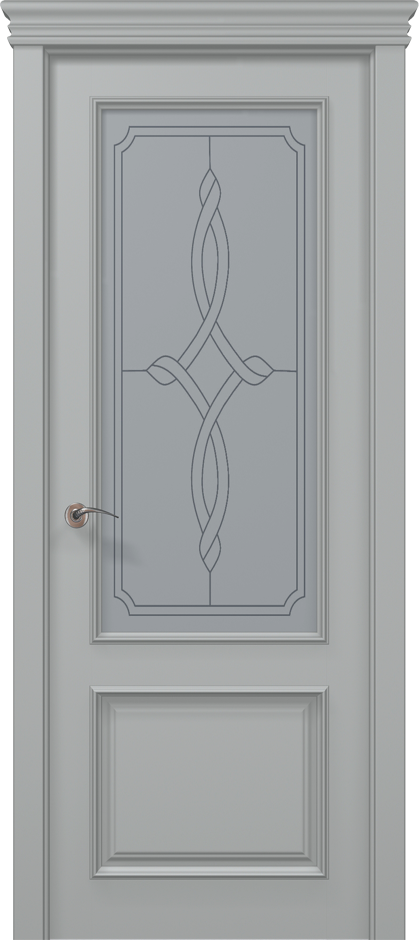 Двері ART DECO ART-02 скло бевелз - Фото №3