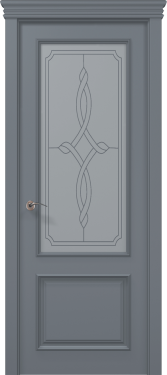 Двері ART DECO ART-02 скло бевелз - Фото №2