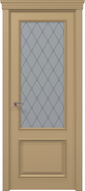 Двері ART DECO ART-02 скло оксфорд - Фото №1