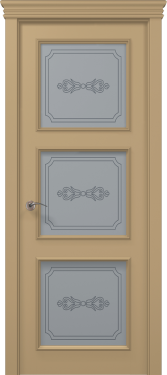 Двері ART DECO ART-03 скло бевелз - Фото №1