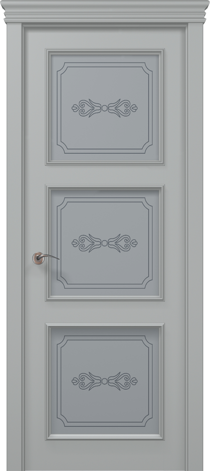 Двері ART DECO ART-03 скло бевелз - Фото №3