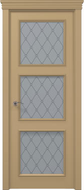 Двері ART DECO ART-03 скло оксфорд - Фото №1