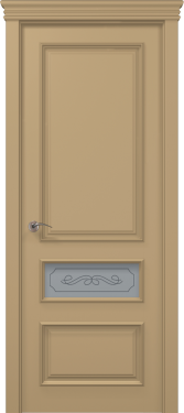 Двери ART DECO ART-04 стекло бевелз - Фото №1