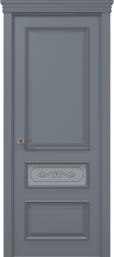 Двери ART DECO ART-04 стекло бевелз - Фото №2