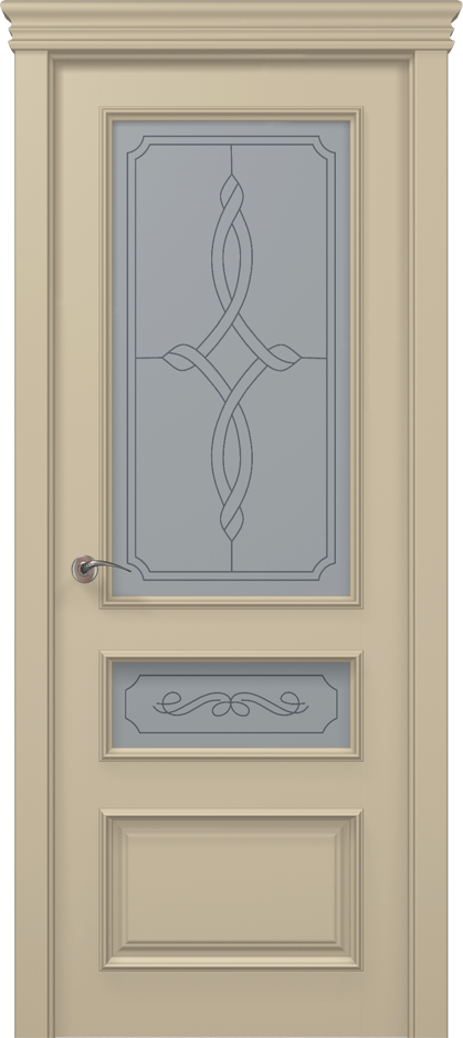 Двери ART DECO ART-05 стекло бевелз - Фото №9