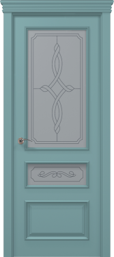 Двери ART DECO ART-05 стекло бевелз - Фото №4