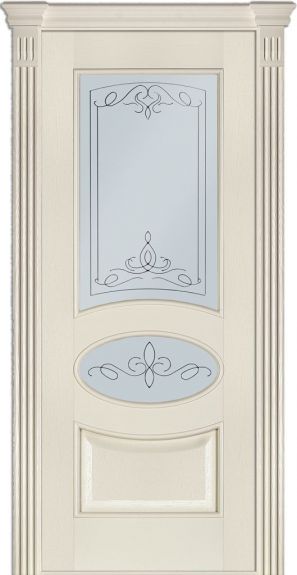 Двері Caro 55 засклена 03 - Фото №3