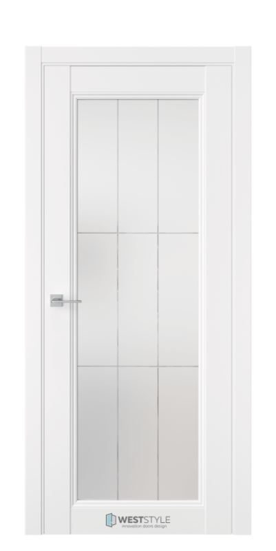 Двері WestStyle Tiffany TF 2 скло 3
