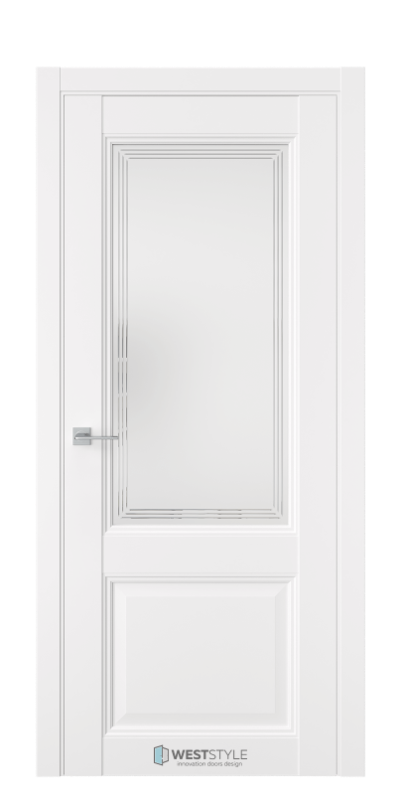 Двері WestStyle Tiffany TF 4 скло 1